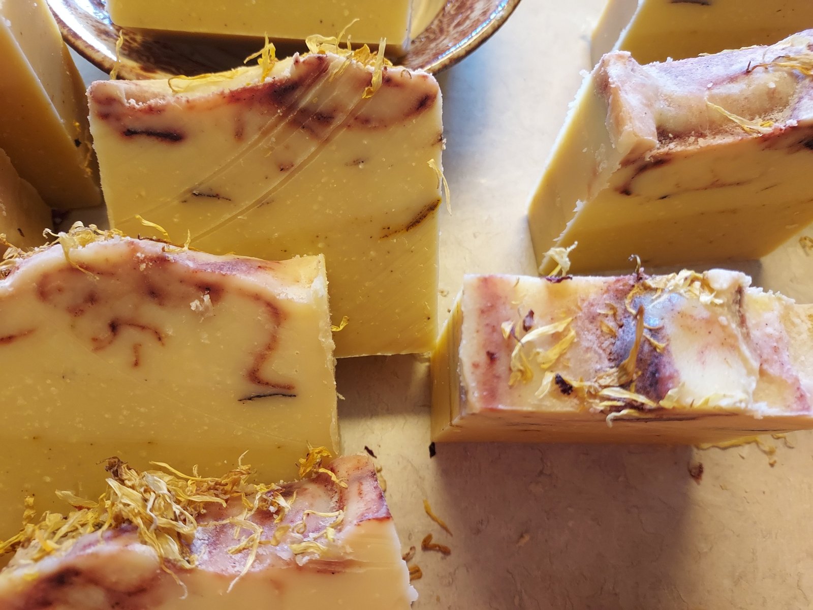 Calendula & Lavender Goat Milk Soap