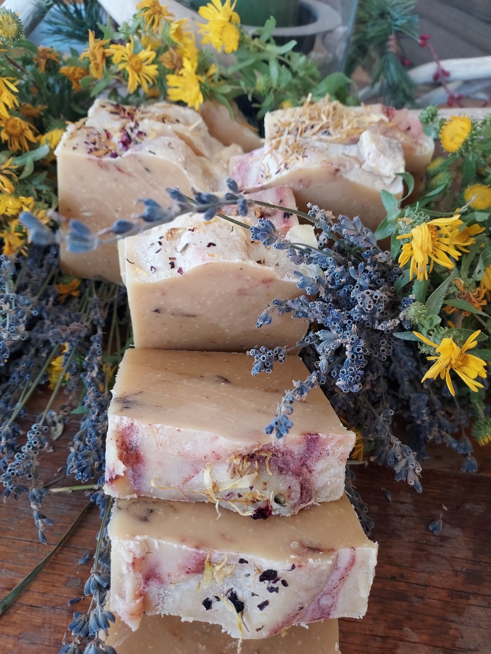 Calendula & Lavender Goat Milk Soap