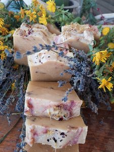 Calendula & Lavender Goat Milk Soap