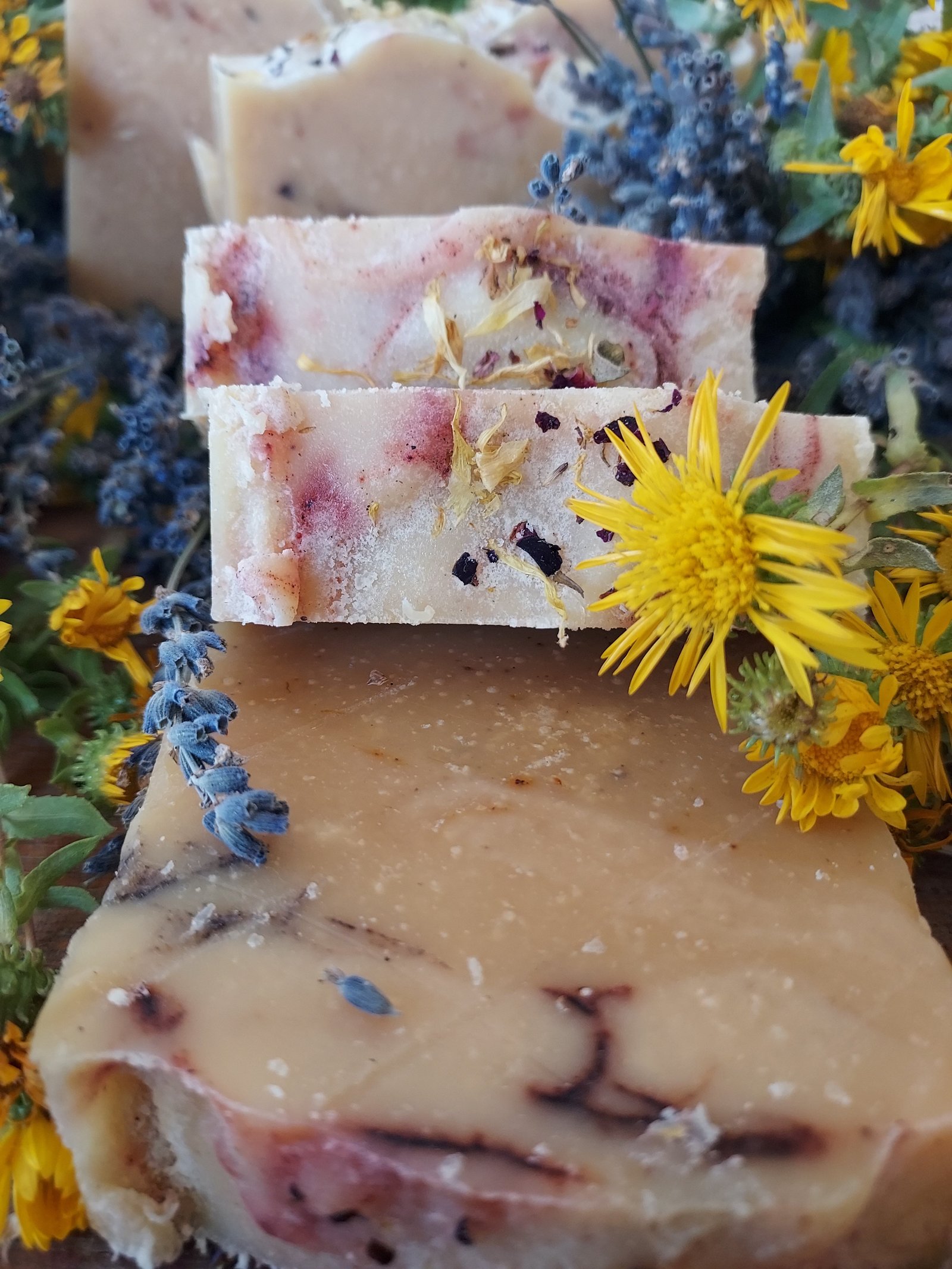 Calendula & Lavender Goat Milk Soap