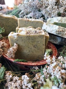 Plantain-Nettle-Yarrow Goat Milk Soap