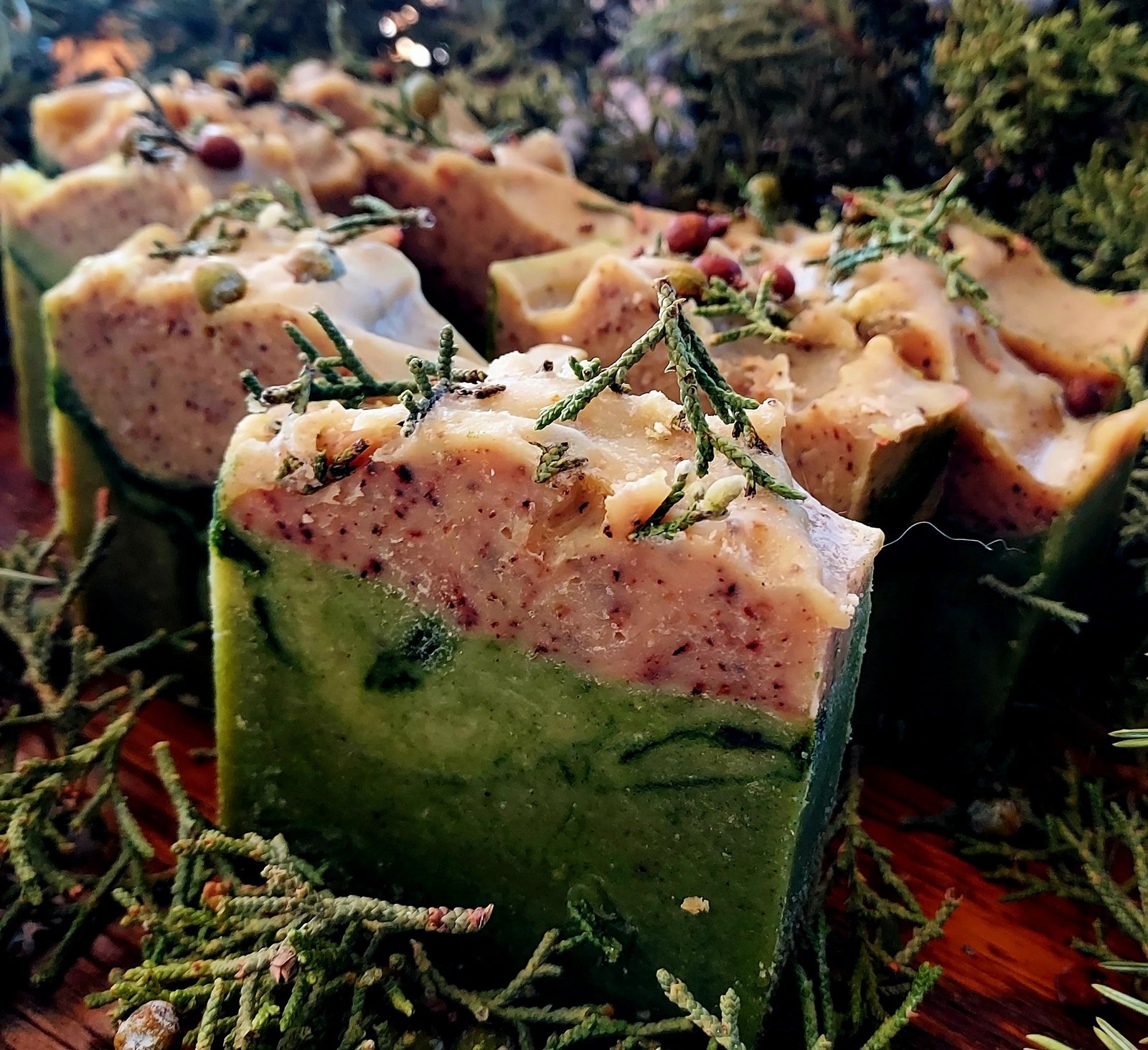 Pinon Pine and Juniper Berry Goat Milk Soap