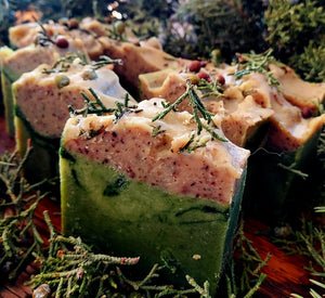 Pinon Pine and Juniper Berry Goat Milk Soap